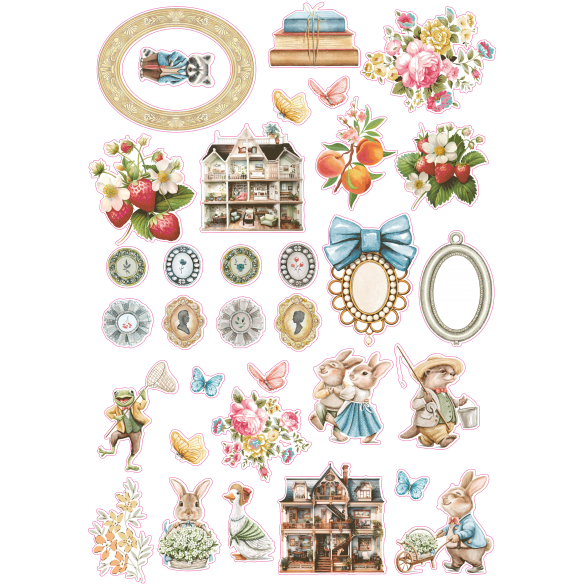 Diecuts MY PRETTY LITTLE HOUSE