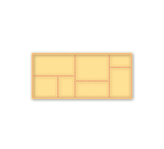 Troquel Correo Bonito.