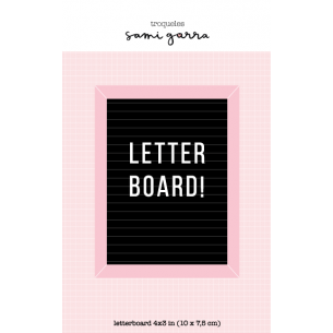 Troquel Letterboard.