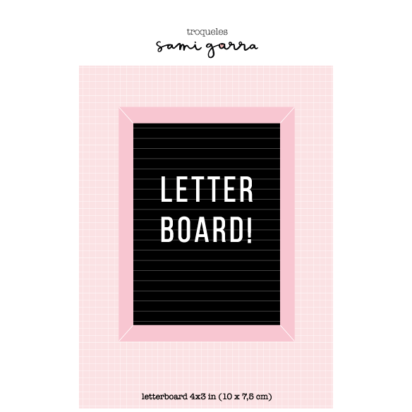 Troquel Letterboard.