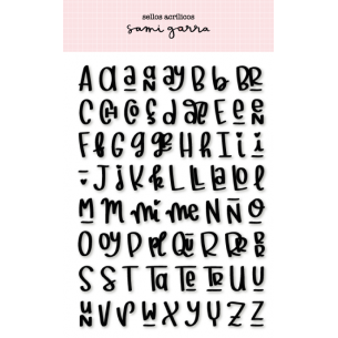 Sello Alfabeto combinado.