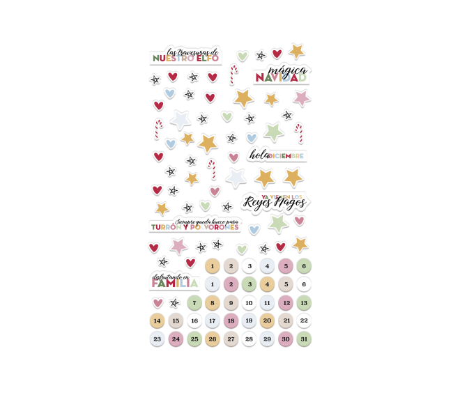 Puffy Stickers NORTH