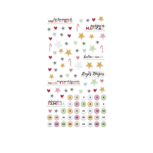 Puffy Stickers NORTH