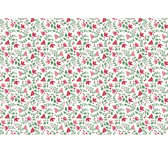 Paper Press FLORES 45x64 cm  impreso NORTH