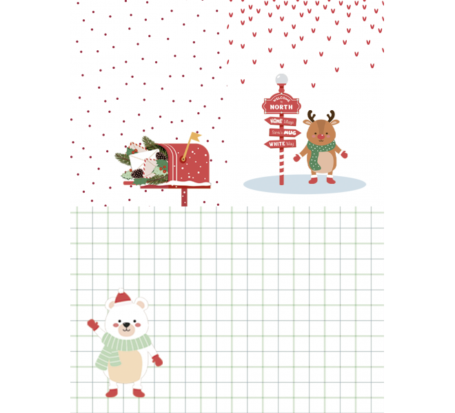 Pack A5 (Mixto tarjetas y papeles) NORTH