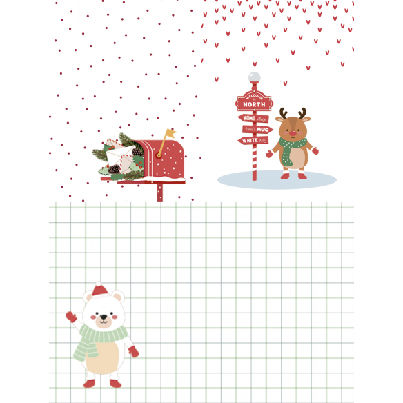 Pack A5 (Mixto tarjetas y papeles) NORTH