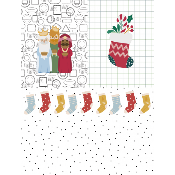 Pack A5 (Mixto tarjetas y papeles) NORTH