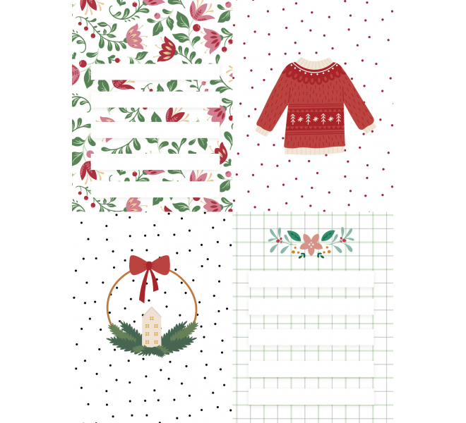 Pack A5 (Mixto tarjetas y papeles) NORTH