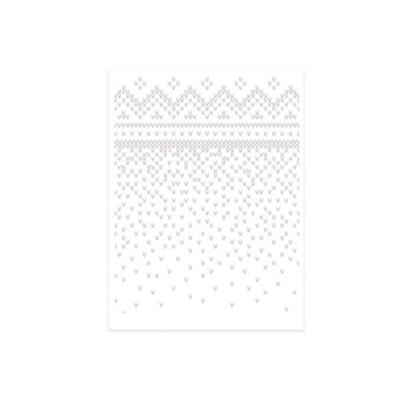 Carpeta de embossing puntos de corazones NORTH