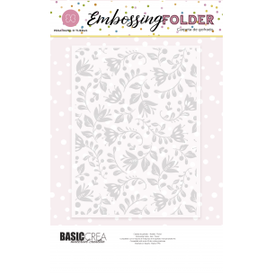 Carpeta de embossing flores NORTH