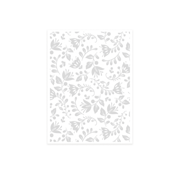 Carpeta de embossing flores NORTH