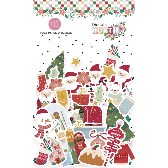 Die cuts Navidad NORTH