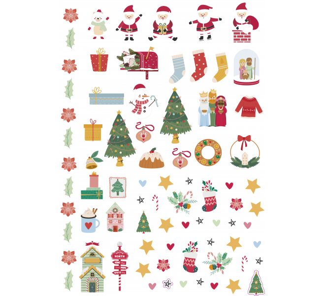 Die cuts Navidad NORTH