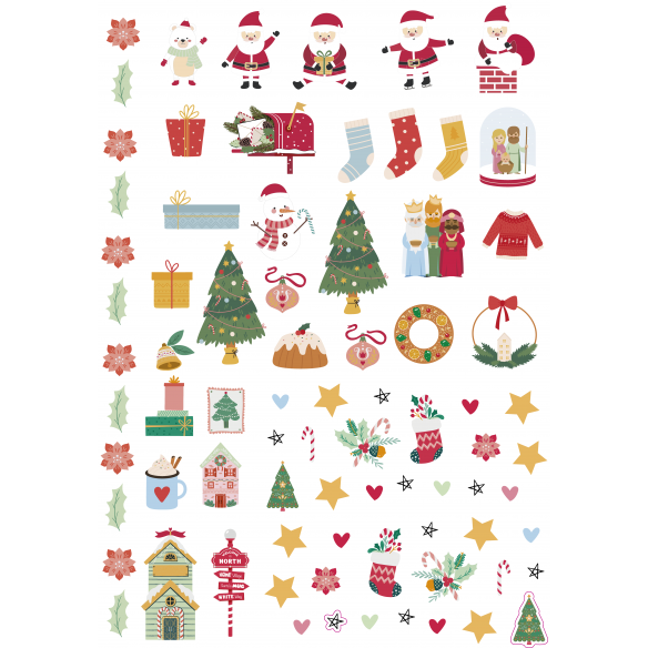 Die cuts Navidad NORTH