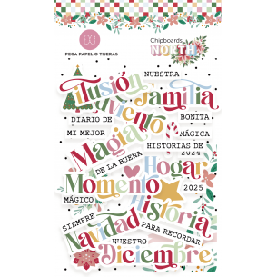 Chipboards palabra y motivos NORTH