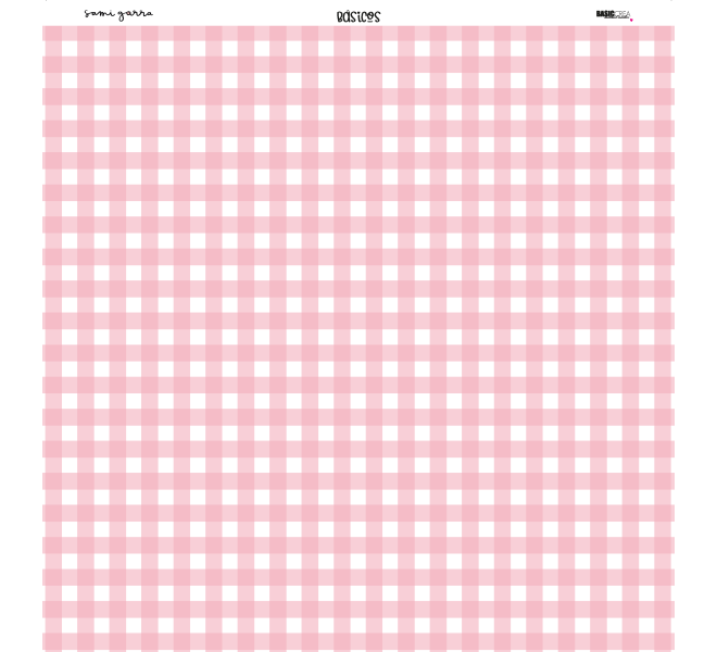 Basic Paper Block - 12 x12