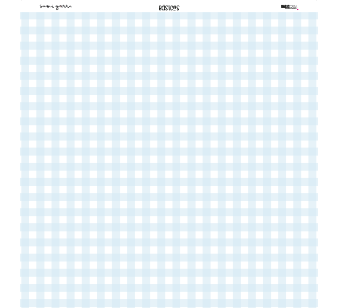 Basic Paper Block - 12 x12