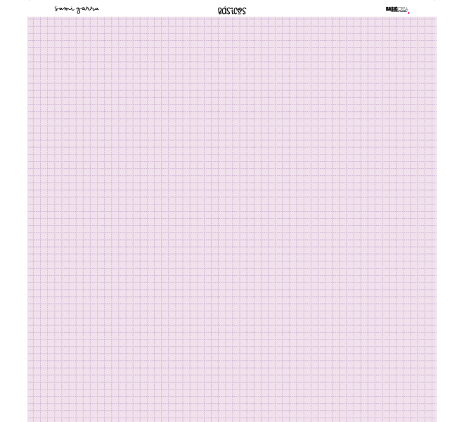 Basic Paper Block - 12 x12