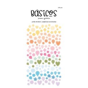 Basic puffies in 6 colors