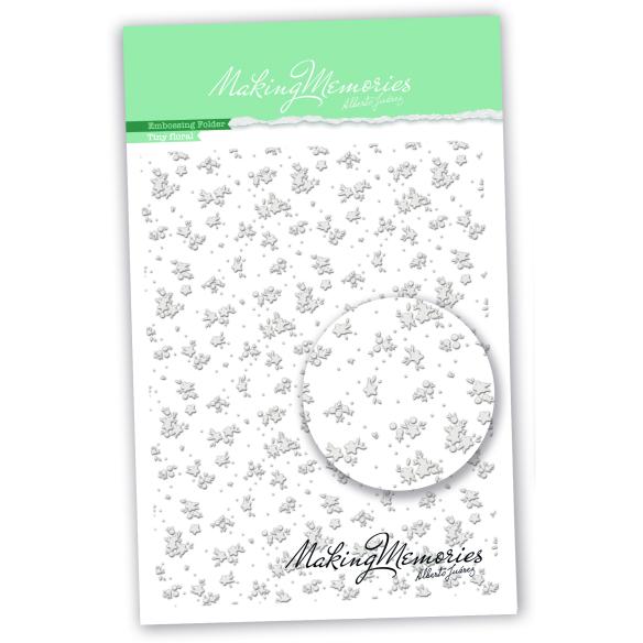 Tiny Floral Embossing Folder MY PRETTY LITTLE HOUSE