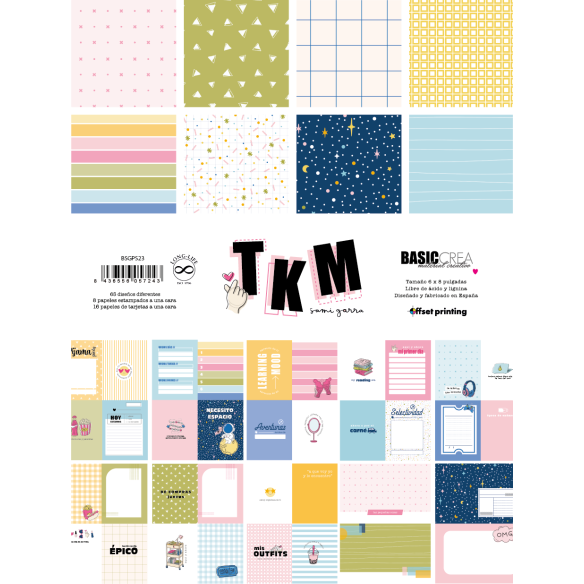 15x20 pad papers + TKM cards