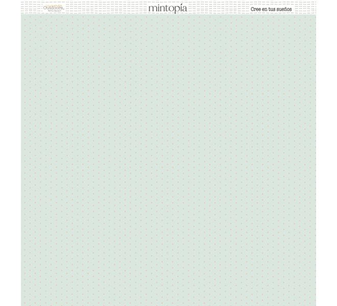 Stack 24 single-sided papers 12"x12" Outdoors by Pili Sallent