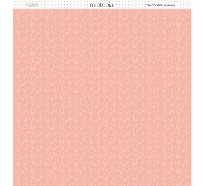 Stack 24 single-sided papers 12"x12" Outdoors by Pili Sallent