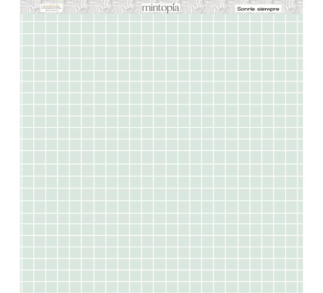 Stack 24 single-sided papers 12"x12" Outdoors by Pili Sallent