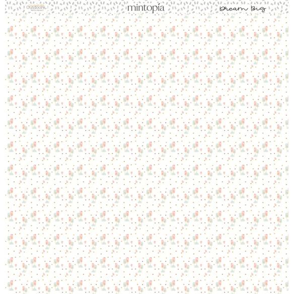 Stack 24 single-sided papers 12"x12" Outdoors by Pili Sallent