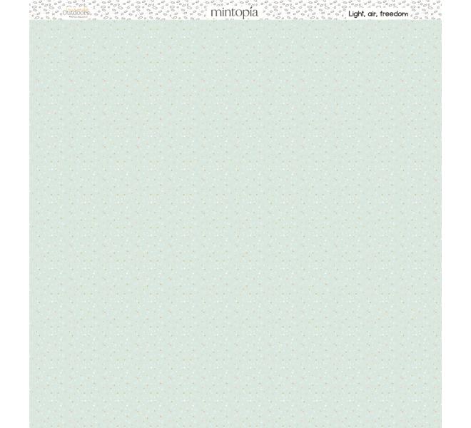 Stack 24 single-sided papers 12"x12" Outdoors by Pili Sallent