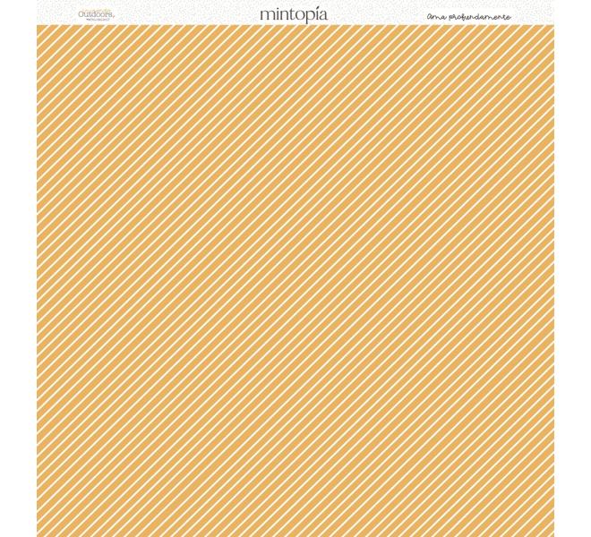 Stack 24 single-sided papers 12"x12" Outdoors by Pili Sallent