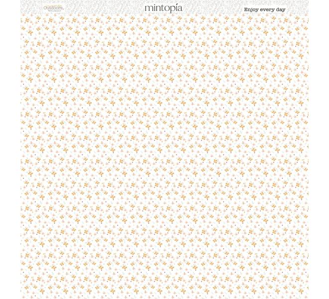 Stack 24 single-sided papers 12"x12" Outdoors by Pili Sallent