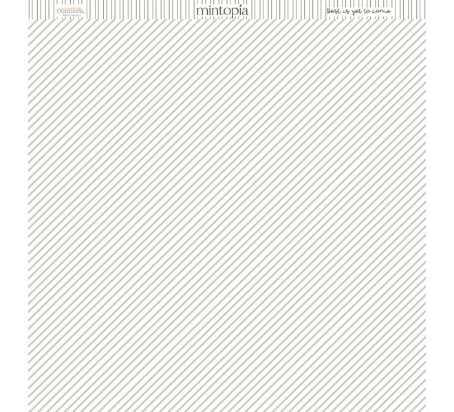 Stack 24 papeles a una cara 12"x12" Outdoors by Pili Sallent