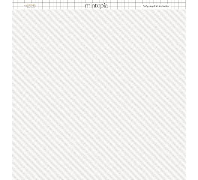 Stack 24 single-sided papers 12"x12" Outdoors by Pili Sallent