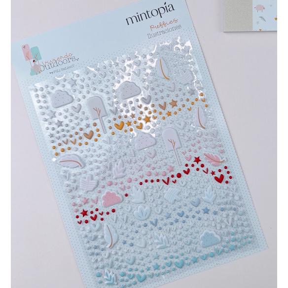 Basic Puffy Outdoors Stickers by Pili Sallent