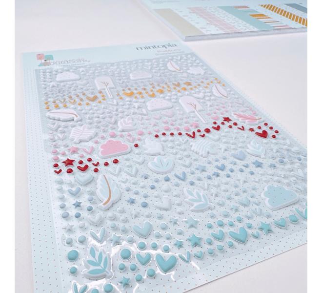 Pegatinas Puffy Básicas Outdoors by Pili Sallent