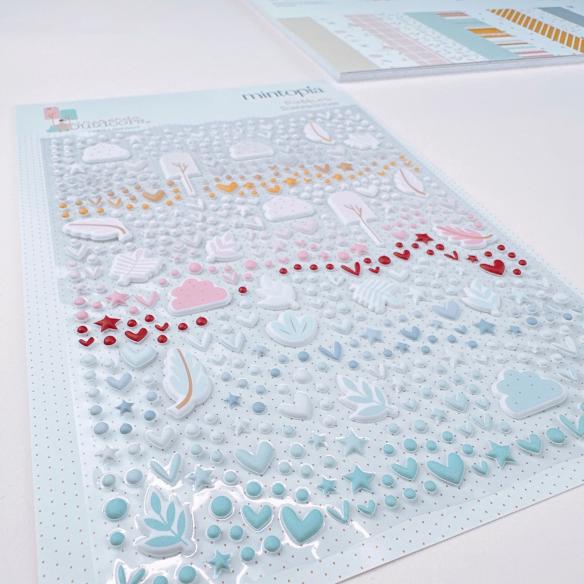 Basic Puffy Outdoors Stickers by Pili Sallent