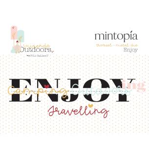 Troquel "Enjoy" Outdoors by Pili Sallent