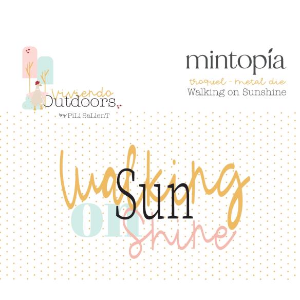 "Walking on Sunshine" Outdoors Die by Pili Sallent