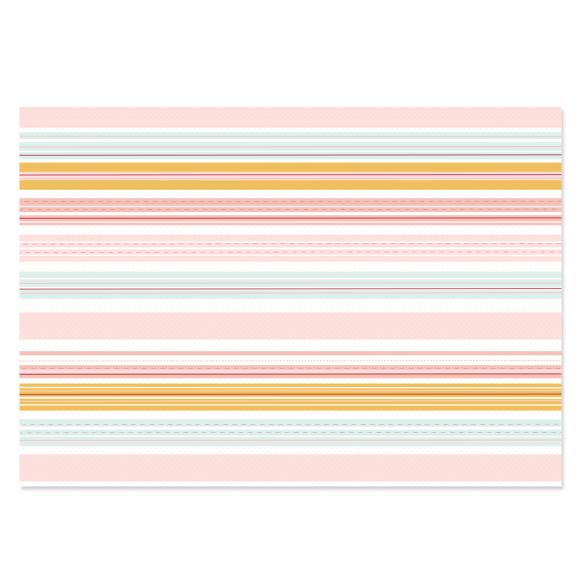 Outdoor 35x50 cm Binding Fabric Model 2 horizontal lines