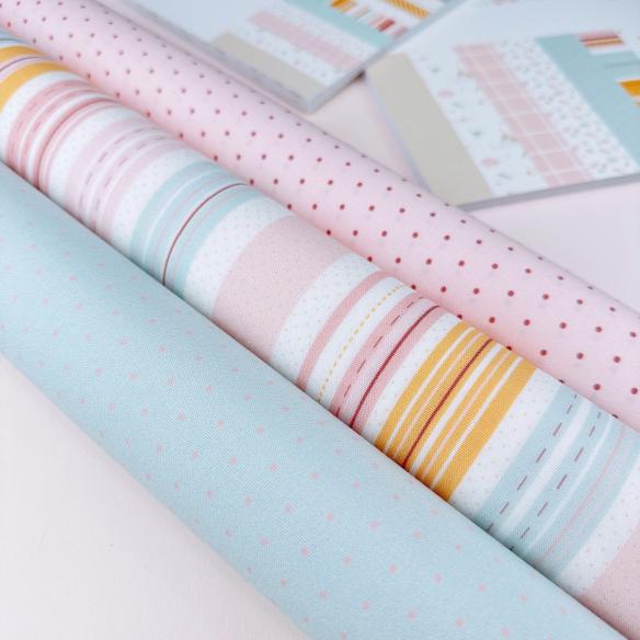 Outdoor 35x50 cm Binding Fabric Model 2 horizontal lines