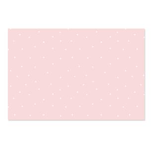 Tela para encuadernar estampada 35x50 cm Topos blancos sobre rosa pastel