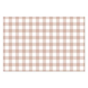 Printed binding fabric 35x50 cm Vichy nude