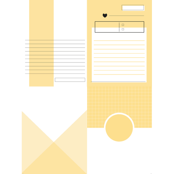 Bloc 15x20 papeles + tarjetas