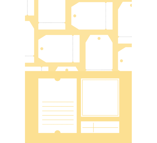 Bloc 15x20 papeles + tarjetas