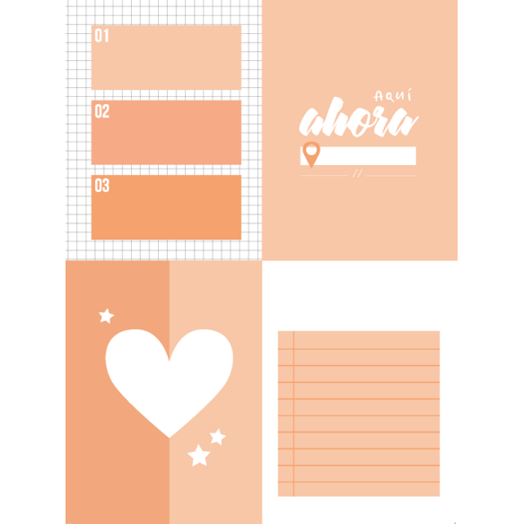 Bloc 15x20 papeles + tarjetas