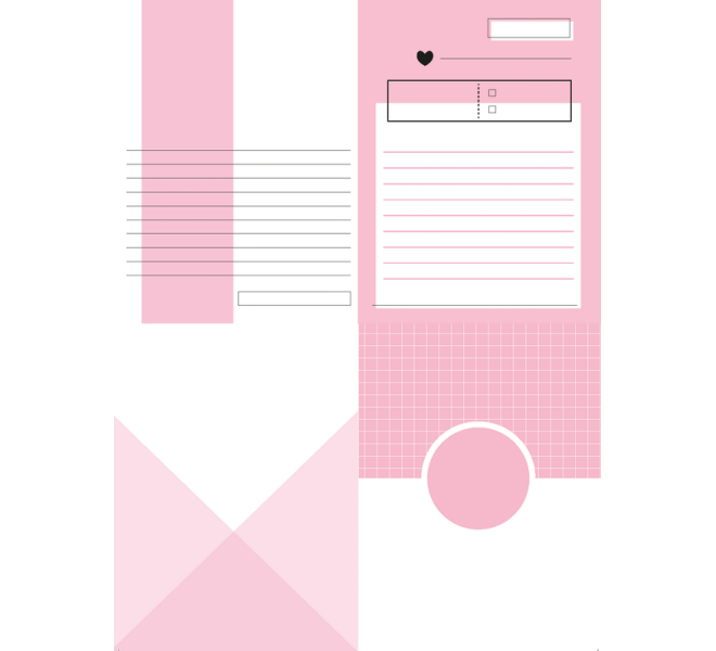 Bloc 15x20 papeles + tarjetas