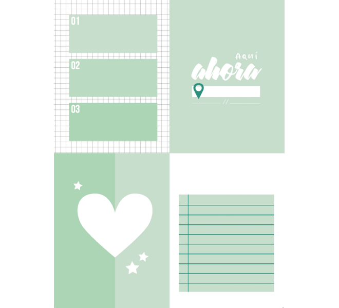 Bloc 15x20 papeles + tarjetas