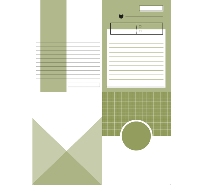 Bloc 15x20 papeles + tarjetas