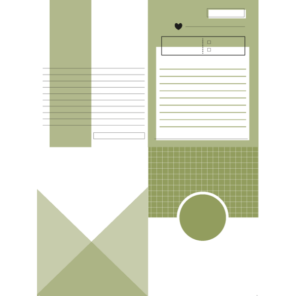 Bloc 15x20 papeles + tarjetas